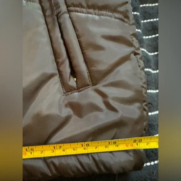 NWT. Timberland Dark Brown Puffer Coat. Sz L. - Picture 5 of 15